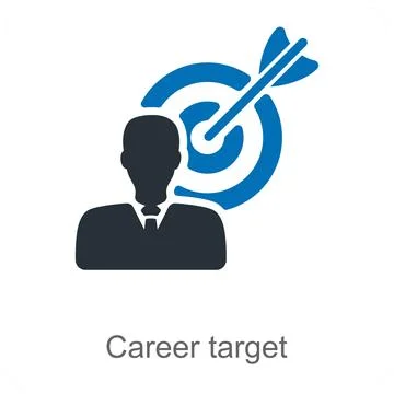 Career Target Stock Illustration