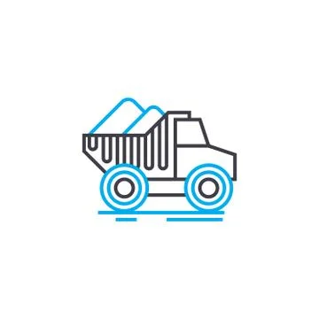 Career technics linear icon concept. Career technics line vector sign, symbol イラスト素材