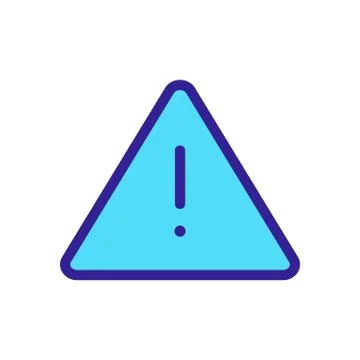 Carefully focus the icon vector. Isolated contour symbol illustration Stock Illustration