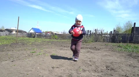 Careless Childhood Stock Footage 62845066