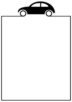 Carform Illustrazione stock