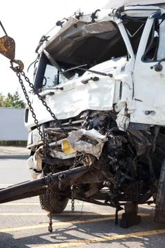 Car get damaged  Foto stock