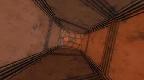 Cargo bay. Seamless loop Stock Footage 54054493