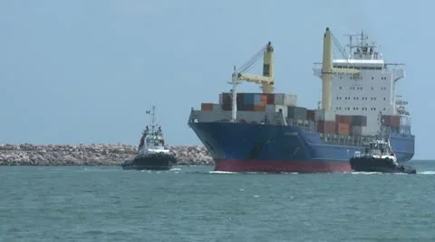 Cargo boat 1 動画素材 10973218