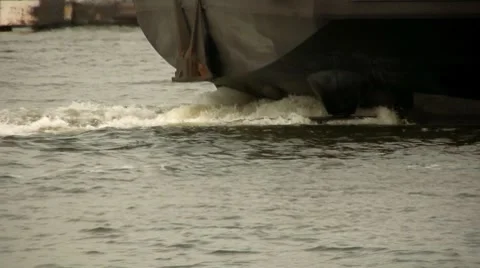 Cargo boat 스톡 동영상 7749043