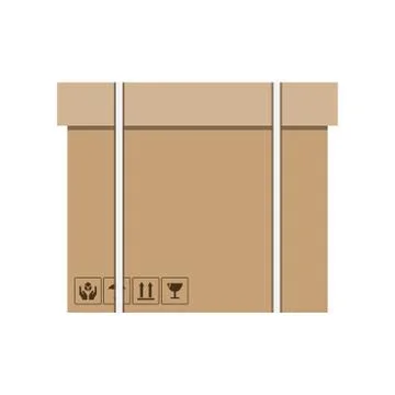 Cargo. Carton boxes 스톡 일러스트