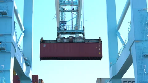 Cargo container Stock Footage 171590936