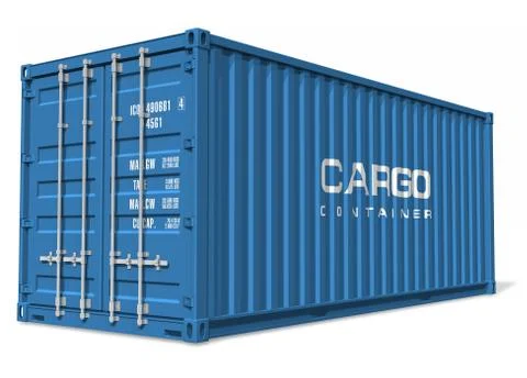 Cargo container Stock Illustration