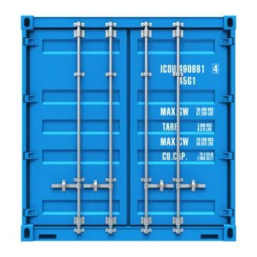 Cargo container Illustrazione stock