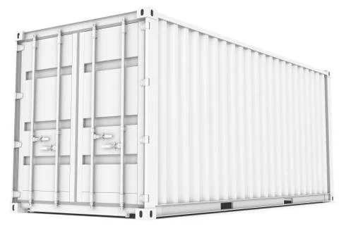 Cargo Container. Stock Illustration