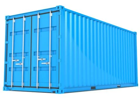 Cargo Container. Stock Illustration
