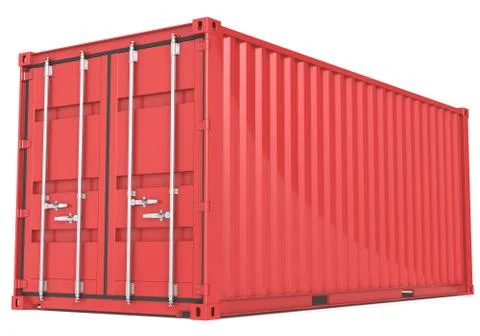 Cargo Container. Stock Illustration