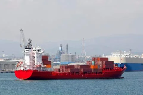 Cargo container Foto stock