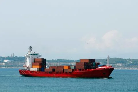 Cargo container Stock Photos