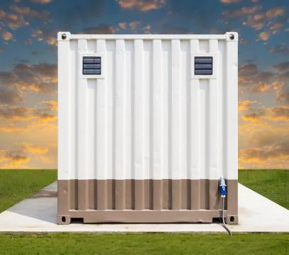 Cargo container Stock Photos