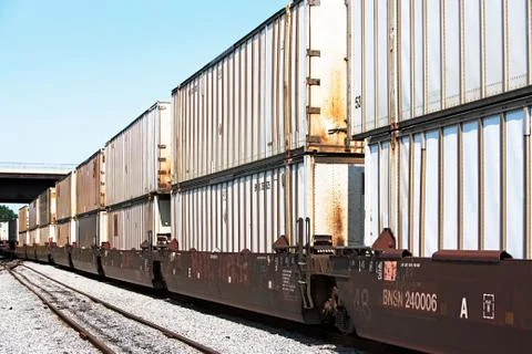 Cargo containers Stock Photos