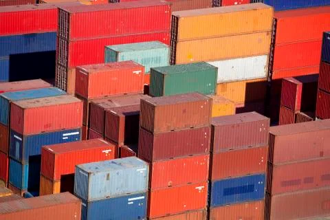 Cargo Containers Stock Photos