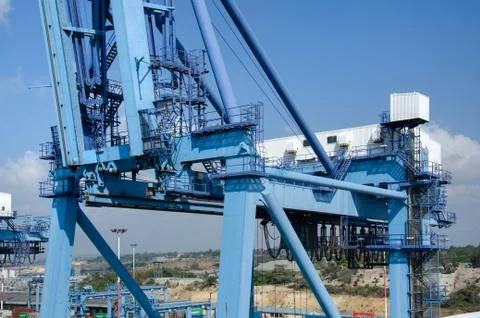 Cargo crane Stock Photos