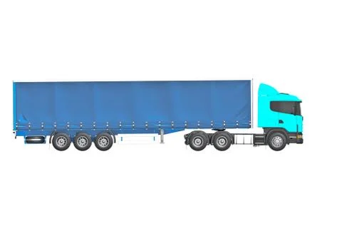 .Cargo Delivery Vehicle Stock Illustration