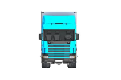 .Cargo Delivery Vehicle Stock Illustration