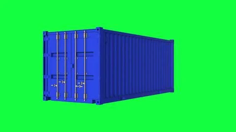 Cargo freight container box background Stock Illustration