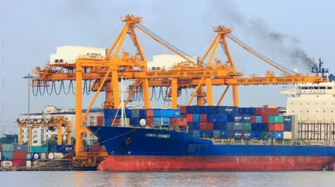 Cargo freight Stock Footage 12482087