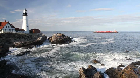Cargo Freighter Stock Footage