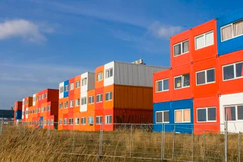 Cargo homes Stock Photos