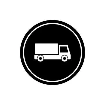 Cargo icon vector Stock Illustration