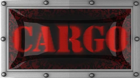 Cargo on led Stock Footage 8684631