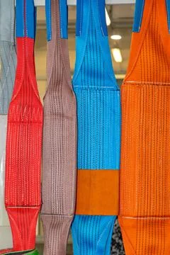 Cargo Load Straps Stock-Fotos