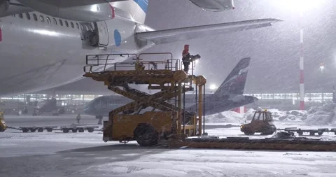 Cargo Loader Stock Footage 148393971