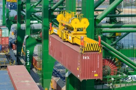 Cargo operation Stock Photos