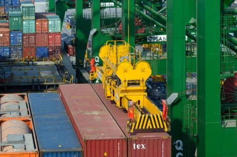 Cargo operation Stock Photos