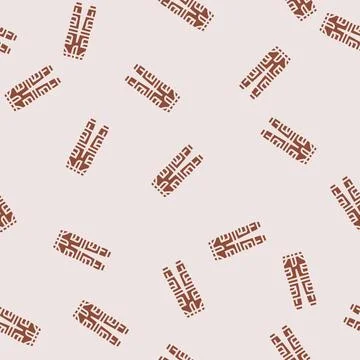 Cargo pants multiple pockets glyph seamless pattern 스톡 일러스트