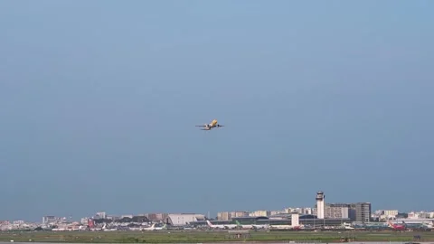 Cargo plane of Scoot taking off Stock Footage 157703251