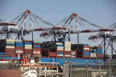 Cargo Port Stock Photos
