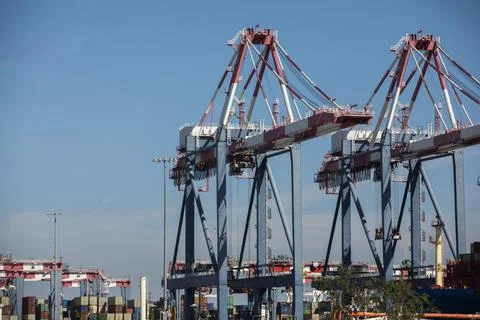 Cargo Port Stock Photos