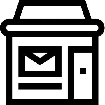 Cargo Post Office Vector Icon Design Illustration Illustration