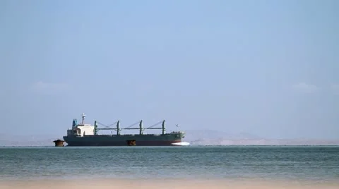 Cargo ship 01 Vídeos de archivo 20536781