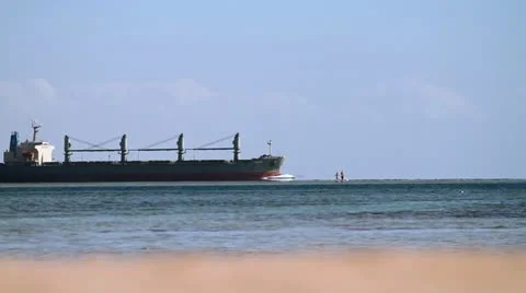 Cargo ship 04 Vídeo Stock 20536844