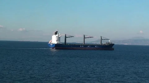 Cargo ship (1) Stock Footage 21264173