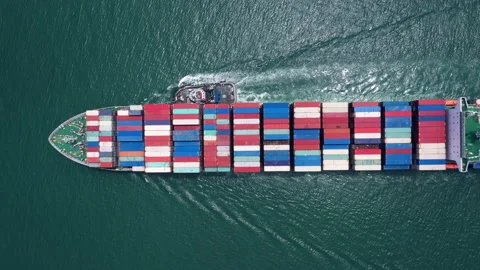 Cargo ship 142 Stock-Footage 165533562