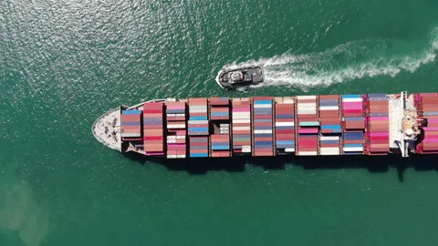 Cargo ship 33 Stock Footage 149900059