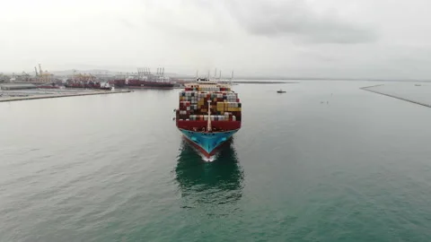 Cargo ship 69 Stock Footage 152549718
