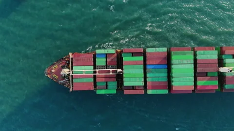 Cargo ship 78 Stock Footage 152560409