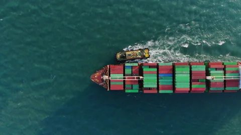 Cargo ship 79.2 Stock-Footage 152560405