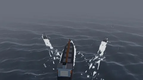 Cargo ship approaching port with tug escort aerial rain at dusk tracking sho Видео 343616322