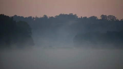 Cargo ship on the danube river Stock Footage 164142116