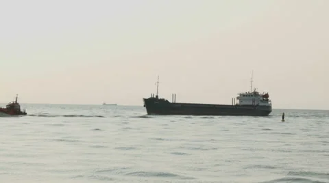 Cargo ship Stock Footage 37010595